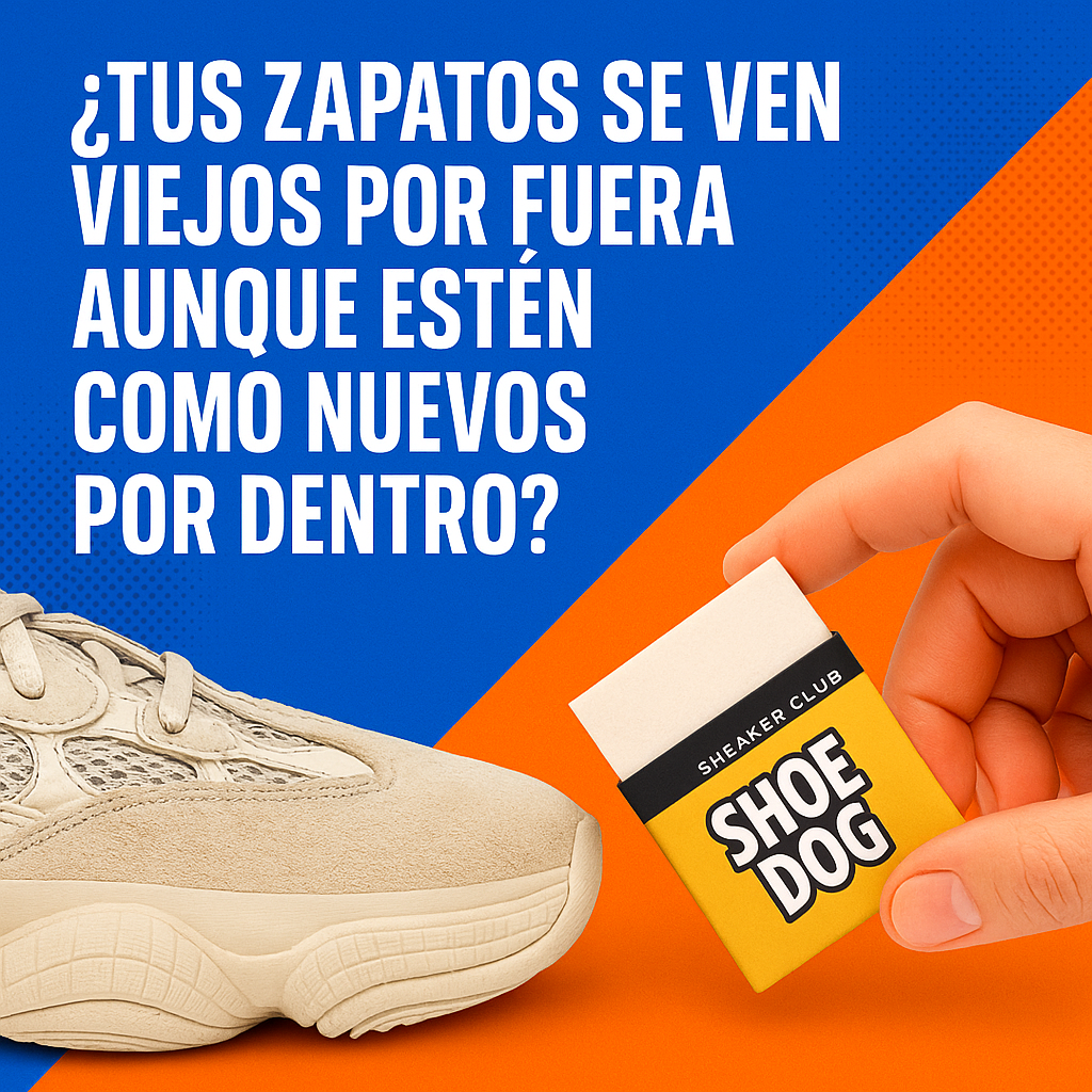 Instant Clean: Goma Borrador limpiador de zapatillas