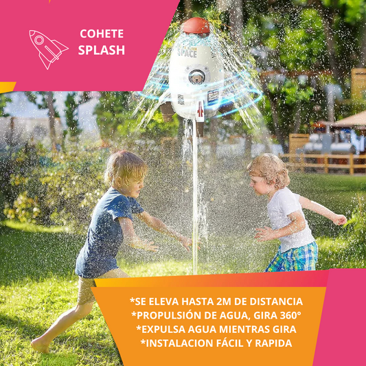 COHETE SPLASH™ COHETE A PROPULSION DE AGUA