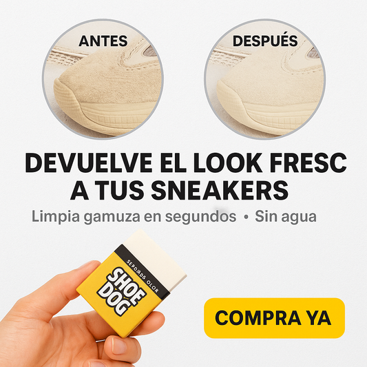 Instant Clean: Goma Borrador limpiador de zapatillas